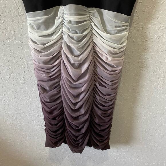 Dress the Population Ashlyn Ombre Mini Bodycon Dress Size Large - Picture 6 of 12